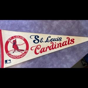 1970’s Vintage St. Louis Cardinals pennant